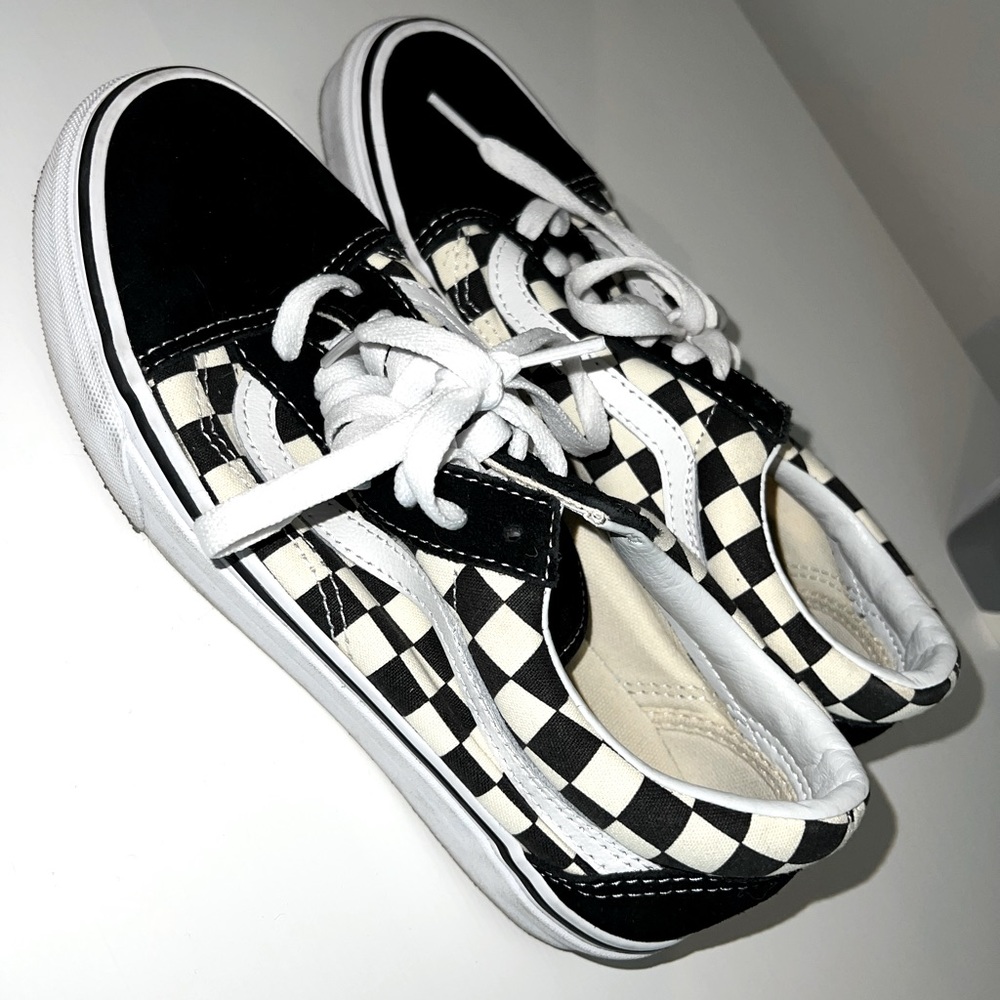 Checkered Vans